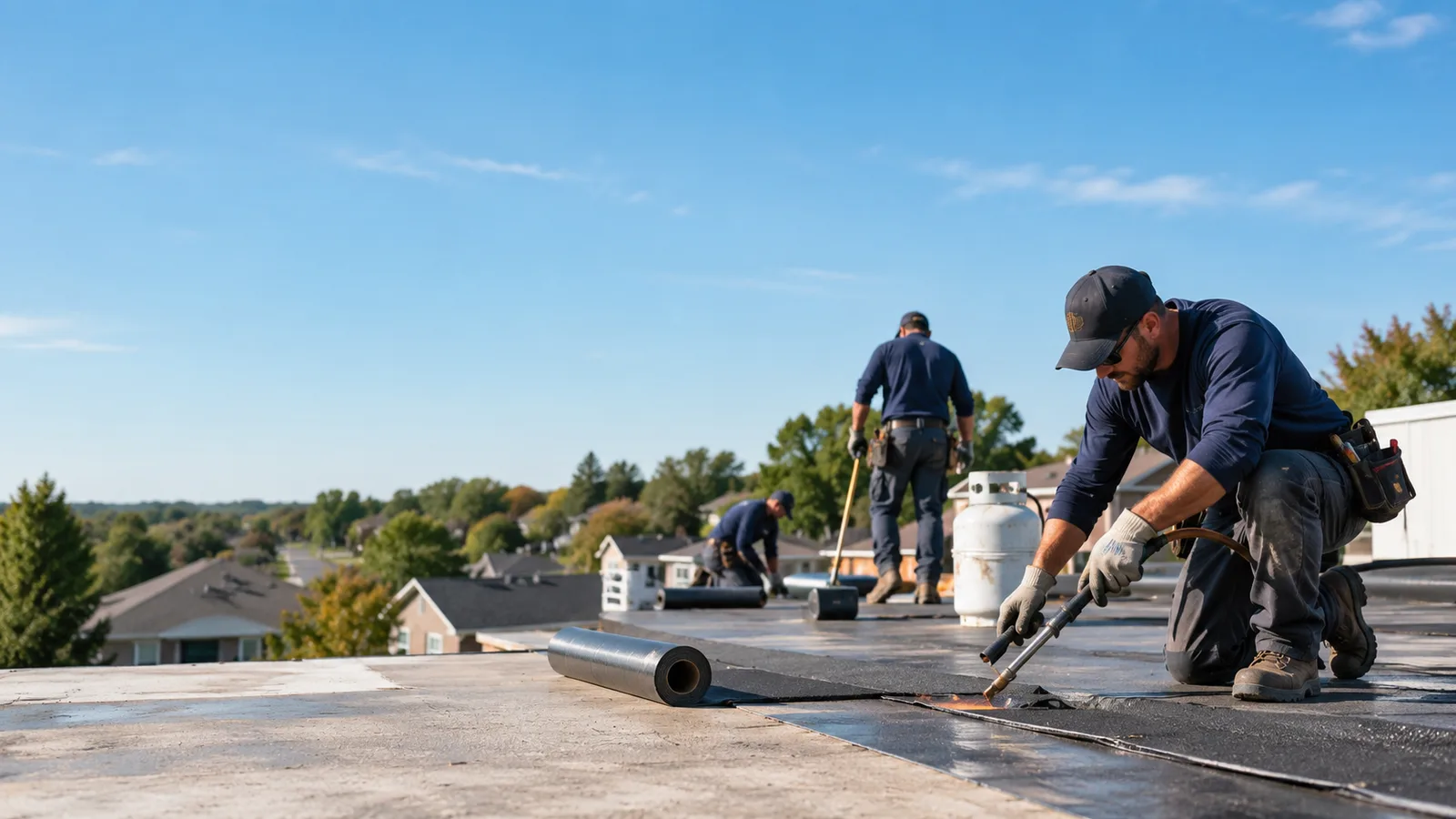 Flat Roof Leak Repair providers in Fenton, IL